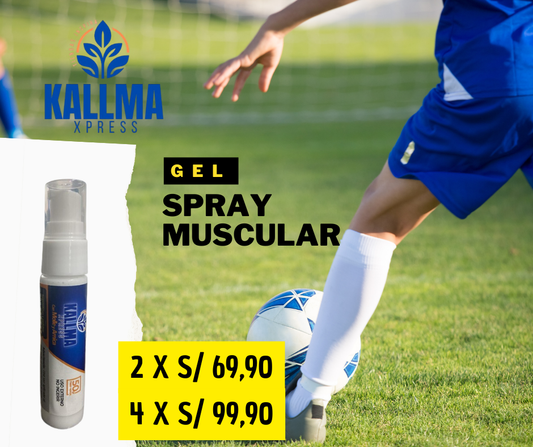 SPRAY GEL MUSCULAR KALLMA XPRESS